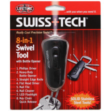 Мікро мультитул Swiss + Tech Swivel Tool 8-in-1