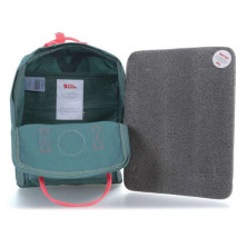 Рюкзак Fjallraven Kanken Frost Green-Peach Pink
