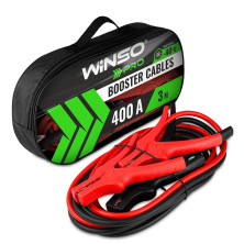 Проводи-прикурювачі Winso PRO сила стуму 400A, довжина 3.0м., сумка на блискавці (138140)