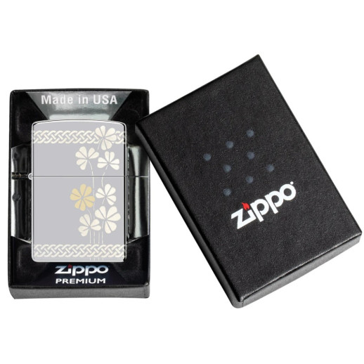 Запальничка Zippo 250 Clover Design 48586