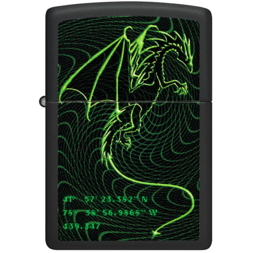 Запальничка Zippo 218 2022PFF Cyberpunk Dragon Design 48497
