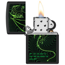 Запальничка Zippo 218 2022PFF Cyberpunk Dragon Design 48497