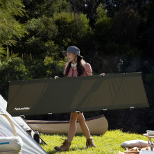 Ліжко складане Naturehike XJC05 NH20JJ001, Поліестер Oxford / алюміній (хакі)