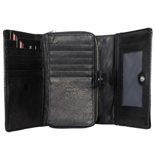 Гаманець жіночий шкіряний Semi Line RFID Black (P8229-0)