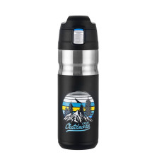 Термокружка Naturehike Bounce Cover vacuum cup Q-9H 0.5 л NH19SJ009 черная