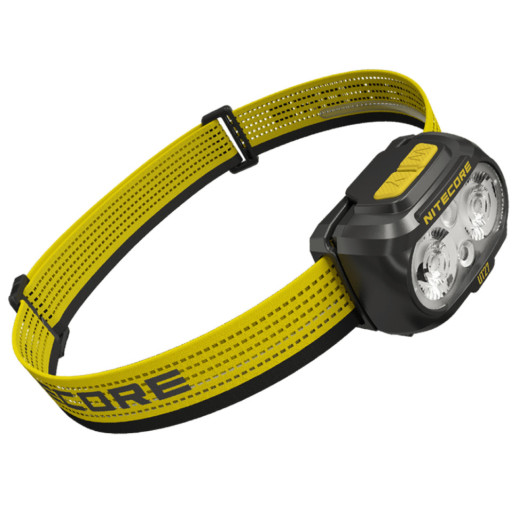 Налобний ліхтар Nitecore UT27 2025 MCT 2.0 (2xNiteLab MCT UHE LED, 800 люмен, 12 режимів, 3xAAA, HLB1500), білий