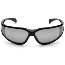 Окуляри Pyramex Exeter (silver mirror) дзеркальні чорні