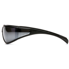 Окуляри Pyramex Exeter (silver mirror) дзеркальні чорні