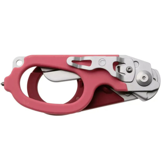 Ножиці Leatherman Raptor Rescue, червоно-рожеві, utility чохол