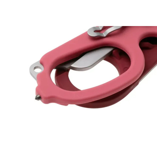 Ножиці Leatherman Raptor Rescue, червоно-рожеві, utility чохол