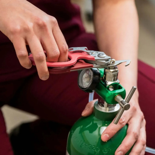 Ножиці Leatherman Raptor Rescue, червоно-рожеві, utility чохол