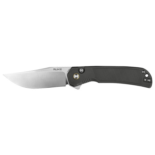 Ніж складаний туристичний Ruike P192-AK, (9.1 см) 14C28N / алюмінієвий сплав 6063, сірий