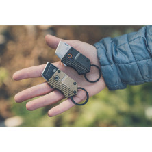 Ніж кишеньковий Gerber KeyNote Folding, коричневий, блістер (1050261) (відкрита упаковка)