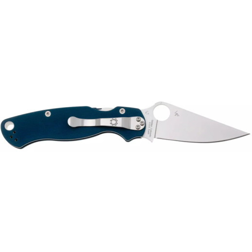 Ніж Spyderco Para Military 2, CPM SPY27, G-10 blue
