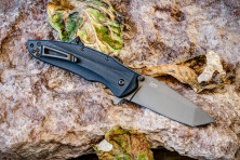 Ніж Kizlyar Supreme Zorg сірий титан, сталь AUS8