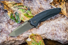 Ніж Kizlyar Supreme Zorg сірий титан, сталь AUS8