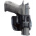 Кобура Front Line поясна компактна шкіра для Glock 17/22/31 чорний (FL30171)