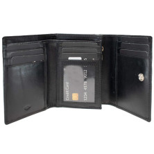 Гаманець жіночий шкіряний Semi Line RFID Black (P8263-0)