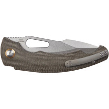 Ніж Artisan Xcellerator SW, AR-RPM9 Steel, Micarta green