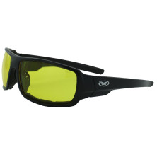 Окуляри Global Vision Italiano-Plus (yellow) жовті з ущільнювачем
