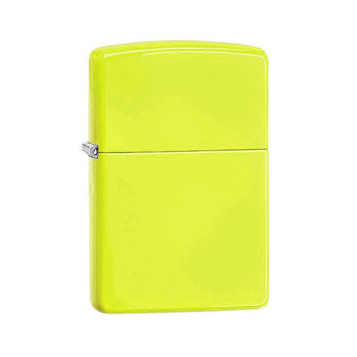 Запальничка Zippo Reg Neon Yellow Lighter, 28887