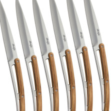 Набір ножів 6 Deejo Steak Knives, mirror finish