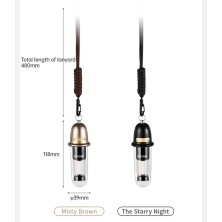 Ліхтар кемпінговий Naturehike CNK2350ZM010, 118х39мм, коричневий