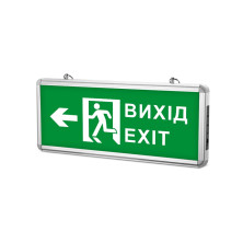 LED світильник аварійний ВИХІД ЗІ СТРІЛКОЮ двосторонній TITANUM TL-EM101-D