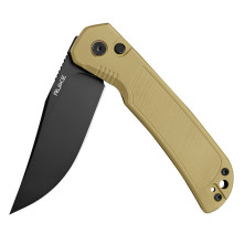 Ніж складаний туристичний Ruike P192-AY, (9.1 см) 14C28N / алюмінієвий сплав 6063, бронзовий