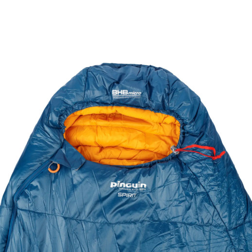 Спальний мішок Pinguin Spirit (-5/-12°C), 185 см - Right Zip, Blue (PNG 232257) 2020