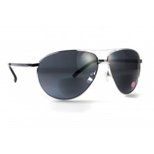 Окуляри Global Vision Aviator Bifocal (+2.5) сірі