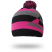Водонепроникна шапка DexShell, рожева з помпоном (DH352-PS)