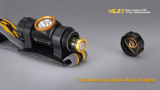 Налобний ліхтар Fenix HL23 Cree XP-G2 R5
