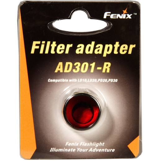 Фільтр червоний Fenix AD301-R, без упаковки