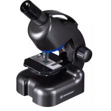 Мікроскоп Bresser Junior CM-04 100x-900x Black з набором для дослідів і адаптером для смартфона (14951) (931504)