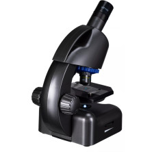 Мікроскоп Bresser Junior CM-04 100x-900x Black з набором для дослідів і адаптером для смартфона (14951) (931504)