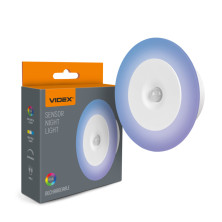Світильник акумуляторний з датчиком руху VIDEX VL-NL114W-G