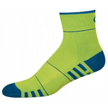 Термошкарпетки InMove Fitness Deodorant зелений з темно-синім, 36-38