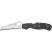 Ніж Spyderco Rescue 3, Thin Blue Line, серрейтор black