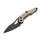 Ніж Hightron Spectron, M390, GFN, хакі, чорний клинок