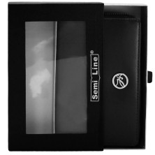 Гаманець жіночий шкіряний Semi Line RFID Black (P8271-0)