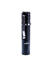 Ліхтар Mateminсo T01 CREE XPL EDC LED, Чорний