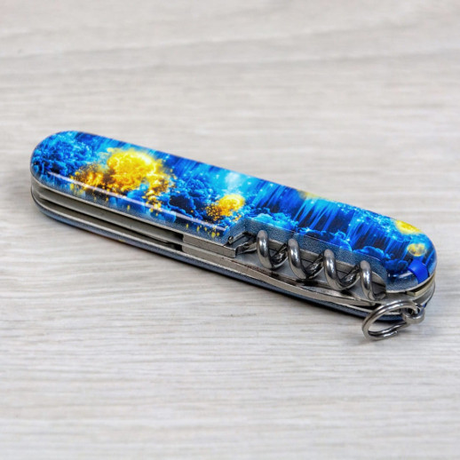 Складаний ніж Victorinox SPARTAN UKRAINE ДНК Українця 1.3603.3.T3270pw