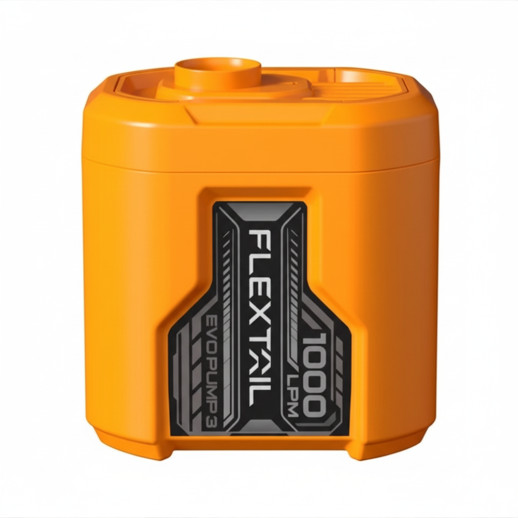 Портативний повітряний насос Flextail Evo Pump 3, 1000 л/хв, помаранчевий
