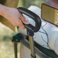 Складаний легкий кемпінговий візочок Naturehike CNK2350JJ012, 50 л, коричневий
