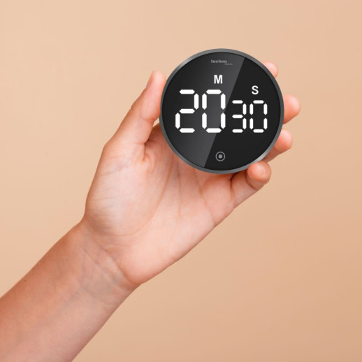 Таймер кухонний Technoline KT600 Magnetic Touchscreen Black (KT600)
