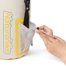 Рюкзак водонепроникний Naturehike CNK2300BS017, 25 л, білий