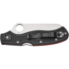 Ніж Spyderco Rescue 3, Thin Red Line, серрейтор black