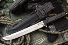 Ніж Kizlyar Supreme Sensei сатин, сталь D2, рукоять G10