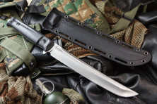 Ніж Kizlyar Supreme Sensei сатин, сталь D2, рукоять G10
